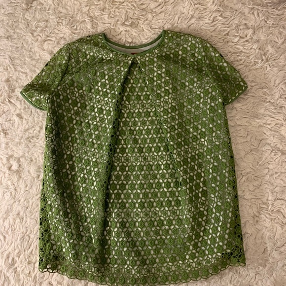 Tory Burch Green Knit Top - Picture 4 of 6